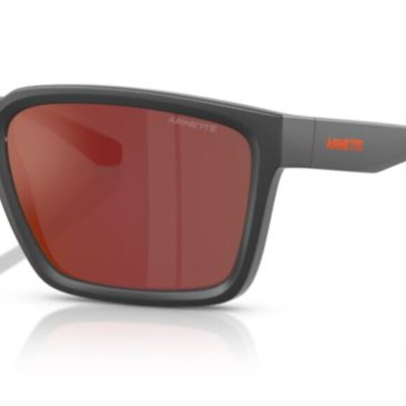 Arnette AN4346 Plot Twist Sunglasses Sun Glasses 28706Q Grey mirror orange NEW - Picture 1 of 1
